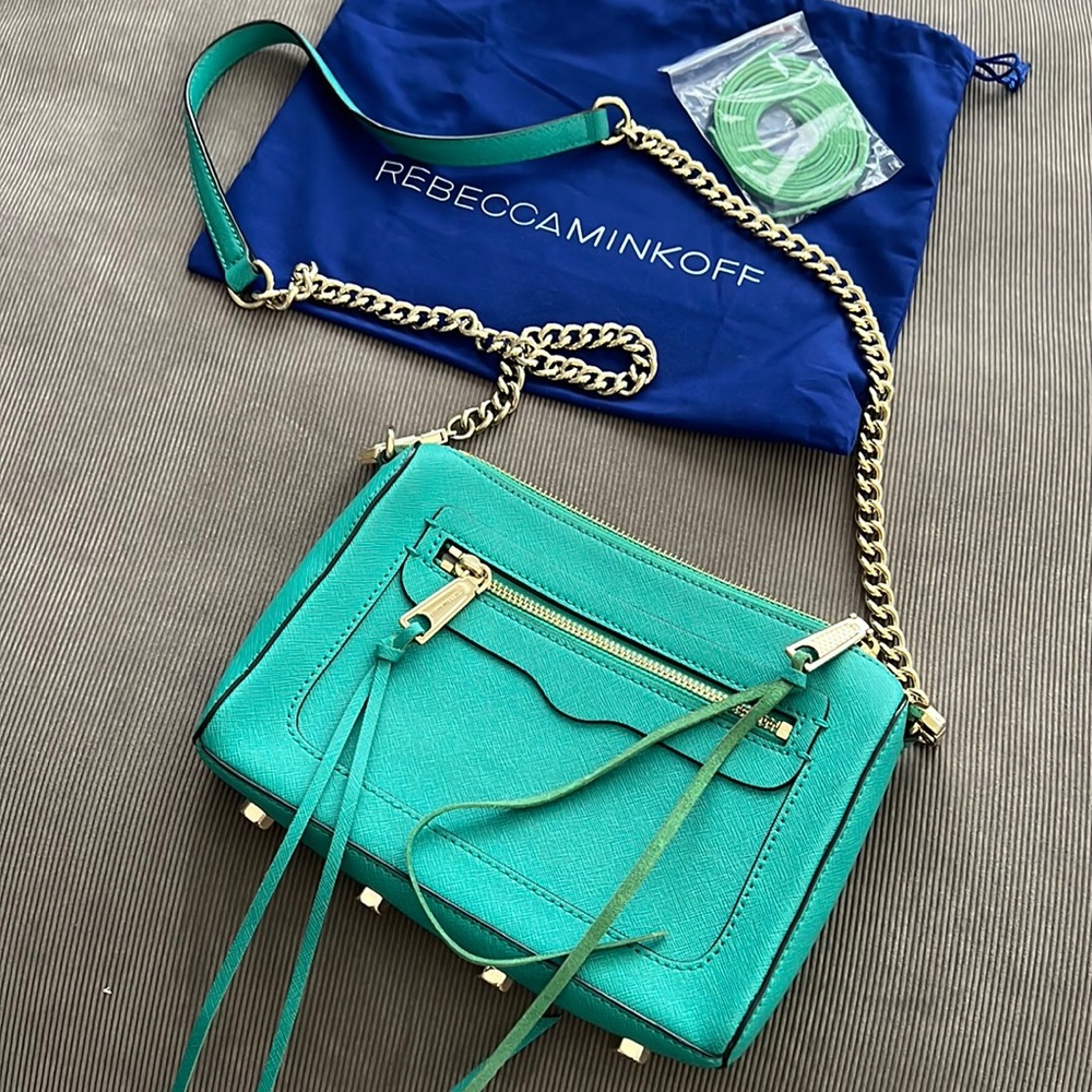 Rebecca Minkoff Spring Green Crossbody Purse